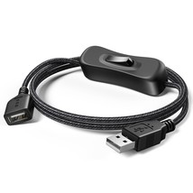 USB Switch Extension Cable Upgraded USB Extension Cord with On Off Power... - £12.97 GBP