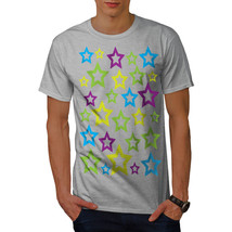 Wellcoda Star Trendy Shape Mens T-shirt, Youth Graphic Design Printed Tee - £14.87 GBP+