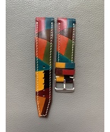Brown VEG Genuine Cowhide Leather Watch Strap-Custom Handmade Sizes 10mm... - $732.06 MXN