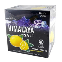 Salt Sport Mint Candy Extra Cool LEMON Flavor FREE SHIPPING (12 pack) - £17.18 GBP