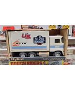  Vintage Nylint Silver Knight Muffler City Delivery Truck w/ Original Box - $835.26 MXN