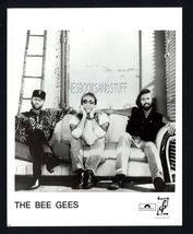 8 x 10 press photo the BEE GEES Polydor / PolyGram label group - $13.95