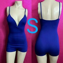 Royal Blue Cami Mini Romper  Size Small - £22.90 GBP