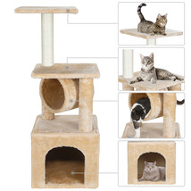 Activity Center Large 36 Inch Cat Tree Tower Playing House Condo For Rest&amp;Sleep - £49.70 GBP