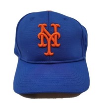 New York Mets Baseball Hat - OC Sports Size Youth Adjustable Navy NY - £7.75 GBP