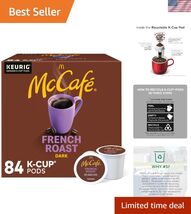French Roast, Keurig Single Serve K-Cup Pods, Dark Roast Coffee Pods, 84... - $102.42