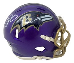 Odell Beckham Jr.Unterzeichnet Baltimore Ravens Flash Mini Speed Helm Bas - £139.88 GBP