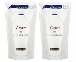 Dove Beauty Cream Hand Wash Refill - 16.9 Fl Oz / 500 mL x 2 Pack - £32.76 GBP