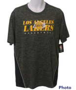 NBA Los Angeles Lakers Mens Basketball TShirt Size L Black Yellow Purple - $16.65