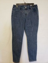 MSRP $99 INC Womens Jeans Skinny Leg Regular Fit Embellished Size 8 - £11.78 GBP