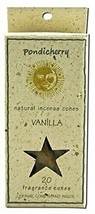 Pondicherry Incense Cones (20 Cones) Vanilla - £8.07 GBP