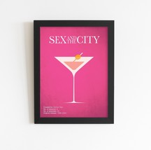 Sex and the City (1998-2004) Minimalistic TV Poster - $20.32 CAD+