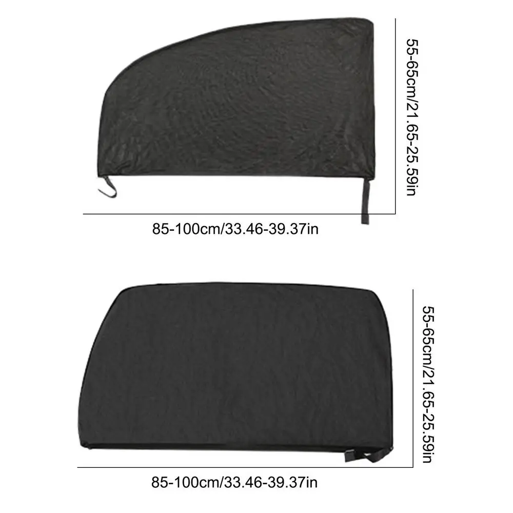  Car Curtains Flexible Front Door Cover Rear Side UV shine Protector UV Protecto - $84.01