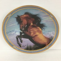 Mountain Majesty-Susie Morton-On the Range Danbury Mint Deco Plate Horse... - £7.12 GBP