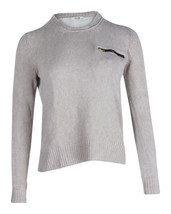 Celine Knit Sweater In Linen Women Beige S - £191.55 GBP