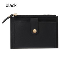 1PC Potable Cute Solid Color PU Leather Mini Coin Purse Credit Card Holder Bags  - £45.63 GBP