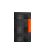 S. T. Dupont Lighter Fluo Le Grand Black &amp; Orange - C23069 - $1,391.32