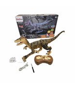 Realistic Dinosaur Velociraptor Dragon Toys 2.4Ghz RC Walking Robot Elec... - $33.64 CAD