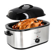 MegaChef 22 Quart Electric Roaster Oven with High Dome Self-Basting Lid - $117.38