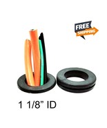 1 1/2&quot; Panel Hole Rubber Grommets wiring Bushing 1 1/8&quot; ID for 1/16&quot; Thi... - $16.10 CAD+
