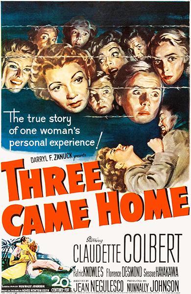 Three Came Home - 1949 - Movie Poster - $32.99