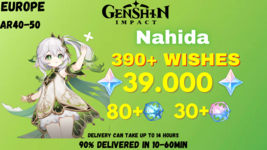 Genshin Impact | Nahida, 39000 GEMS, 390+ WISHES | EUROPE-show original ... - £28.73 GBP