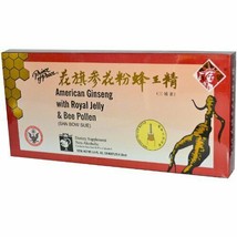 Prince of Peace American Ginseng Extract Ryl Jlly B Plln 10 cc 10 ct - £8.77 GBP