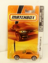 Matchbox 2007 #22 MBX Sport Cars TVR Tuscan S Orange Mint On Card - $11.99