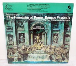 Ottorino Respighi The Fountains of Rome 1978 Quintessence PMC-7058 Sealed LP - £23.97 GBP