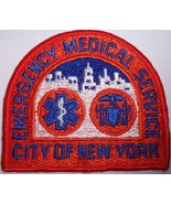 Vintage Emergency Medical Service City Of New York Embroidered Patch - $9.56 CAD