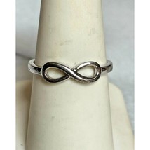 925 Sterling Silver Infinity &#39;&#39;i Love You&#39;&#39; Band Ring Size 7.75 Sky - $28.38
