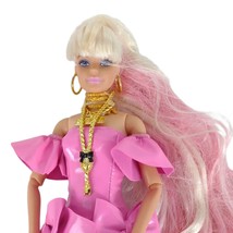 2021 Mattel BARBIE Extra Fancy Fashion Doll in Pink - $15.48