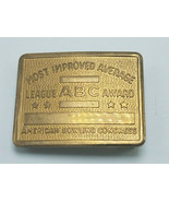 Vintage Belt Buckle American Bowling Congress Improved Average 2 1/4&quot; x ... - £3.45 GBP