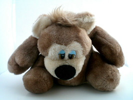 Plush Bear Sleepy Eyes by Wallace Berrie & co 1982 Vintage 7" Made In Korea - $13.85