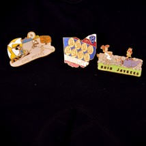 Vintage Ohio Jaycees State Pins Flintstones Lot of 3 - $26.13