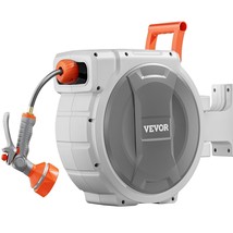 Gardeneer Retractable Garden Hose Reel 1/2" x 84ft Wall Mount with Automatic - $2,752.61 MXN