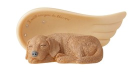Foundations Dog Angel Figurine - $28.99