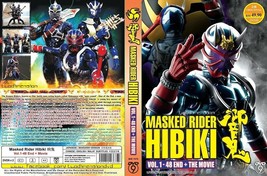 LIVE ACTION DVD~Kamen Rider Hibiki(1-48End+Movie)English subtitle&amp;All region - £22.00 GBP