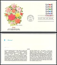 1984 WASHINGTON DC FDC Cover- &quot;Love&quot; #1 L6 - $2.96