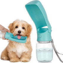 Dog Water Bottle - Foldable Dog Water Dispenser for Outdoor Walking, Portable Pe - £23.84 GBP