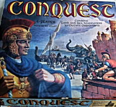 CONQUEST Board Game (1986 Donald Benge)  - $18.00