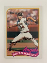 Bryan Harvey signed baseball card - $15.00