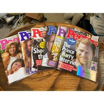 PEOPLE Lot of 6 Magazines:  April 2022 4,11,18,25 May 2, Aug. 29 - £15.67 GBP
