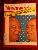 Newsweek August 27 1956 8/56 Presidential Conventions - £5.10 GBP
