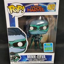 SDCC #487 Funko Pop! Captain Marvel Minn-Erva Summer Convention Limited ... - $16.73 CAD