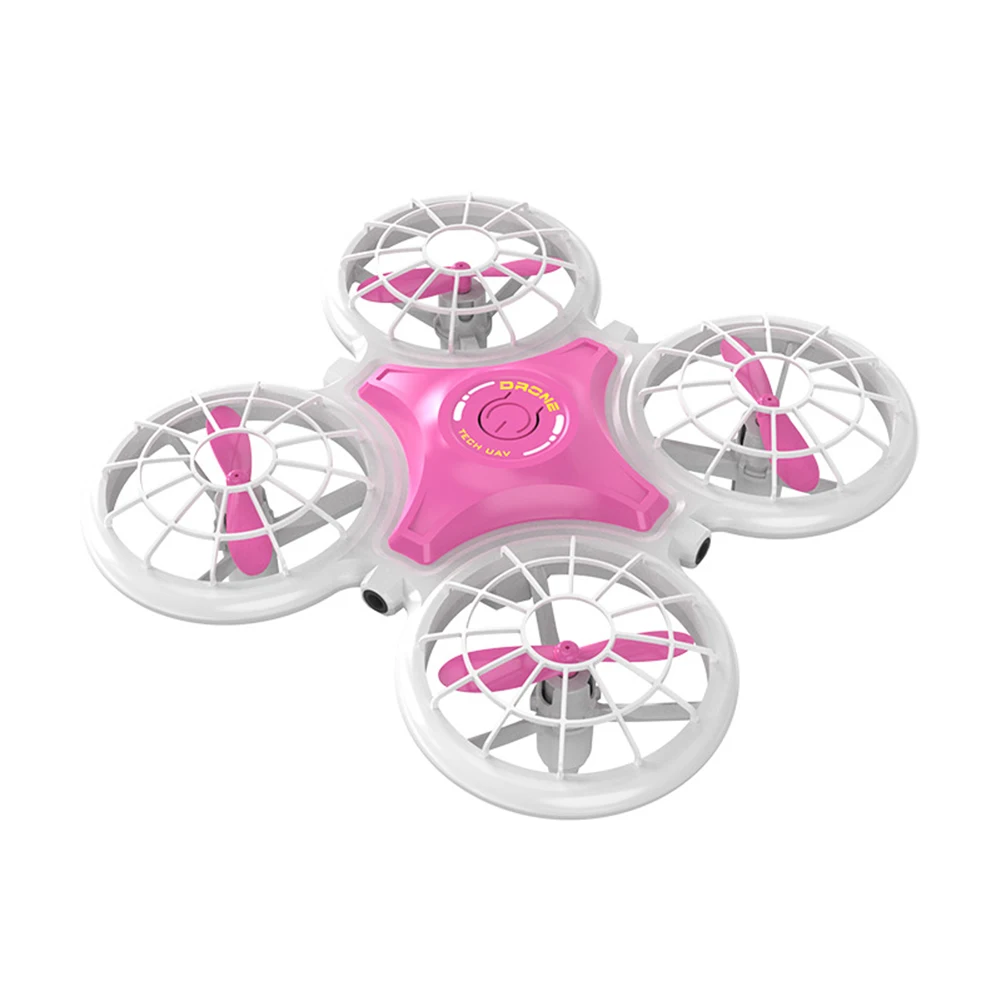 2.4G Remote Control Drone With Lights Altitude Hold Four-way Avoiding Obstacles - £25.97 GBP