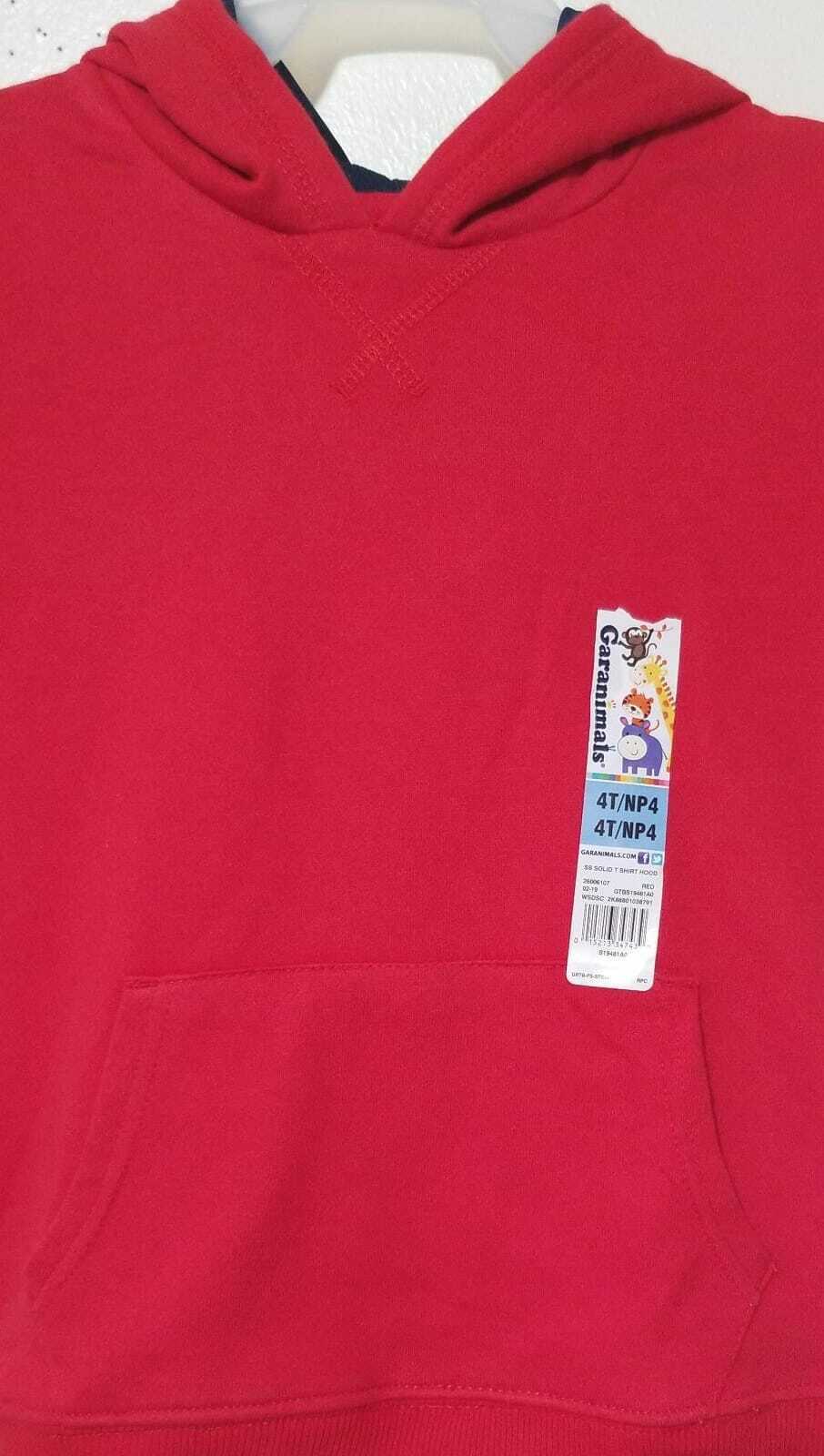 Garanimals SS Sloid T-Shirt With Hood Size 4T (LOC G-14) Item image 2
