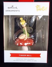 Hallmark Red Box Tinker Bell Christmas ornament NEW 2022 - £12.73 GBP