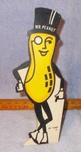 Planters Mr. Peanut Cardboard Sales Point Stand Up 12 inch, Ca 1980&#39;s - £7.95 GBP