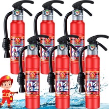 6 Pack 11 Inch Fire Extinguisher Water Squirt Toys, Beach Swimming Pool Squirt T - £38.97 GBP